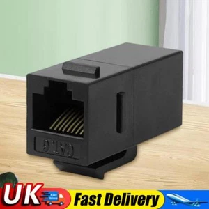 RJ45 Cat6 Keystone Coupler Female to Female Cat6 Keystone Jack UK - Afbeelding 1 van 12