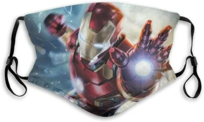 Ironman Fashion Face Mask Washable & Reusable - Image 1 of 4