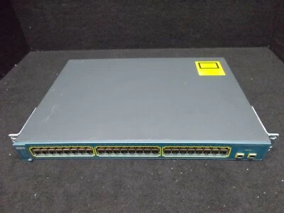 Cisco Catalyst WS-C2950SX-48-SI 48 Port 10/100 Mbps Fast Ethernet Switch. #L-204 - Image 1 of 3