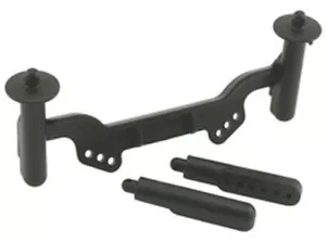 Adjustable Front Body Mounts/Posts for Traxxas 2WD Slash/Rustler 81122 - Picture 1 of 1