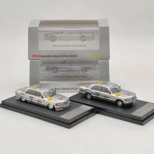 Master 1:64 Mercedes-Benz 190E Berlin Bear 2000 Lowride Diecast Miniature Hobby - Picture 1 of 16
