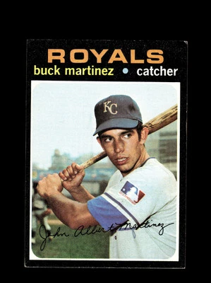 Kansas City Royals Buck Martinez #163 Topps Baseball Near Mint or Better top - Image 1 of 2