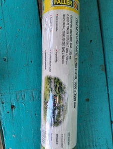 Faller 180758 Ground Mat Dark Green Grass 1000x2500mm Large Roll For HO Trains - Picture 1 of 5