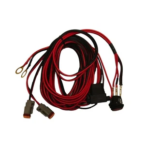 Rigid Industries D-Series & SR-Q Series 14 Ft Pair LED Lights Wiring Harness - Picture 1 of 3