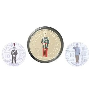 10 euro San Marino PROOF Argento Serie: Corpi militari e di polizia sammarinesi - Imagen 1 de 1