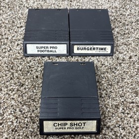 Intellivision Games Lot of 3 White Label Games Lot Intv Tested