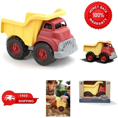 Eco-Friendly Dump Truck Toy - BPA Free for Safe Play & Motor Skill Development - Image 1 of 4