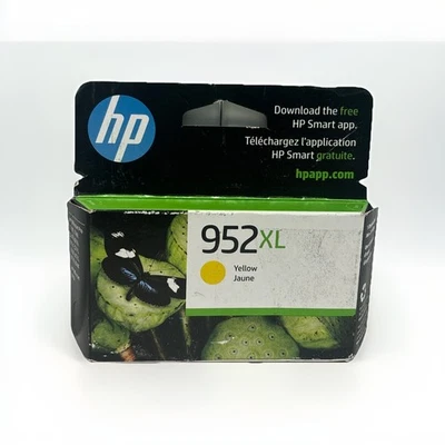 Cartucho de tinta original HP 952XL amarillo alto rendimiento caducidad 2026 caja sellada Foto 1 de 2