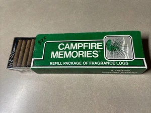 Original Campfire Memories Incense Fragrance Logs Montana USA Balsam Needles - Picture 1 of 5