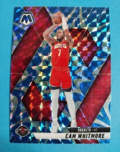 2024-25 Panini Mosaic Cam Whitmore #171 Reactive Blue Mosaic Prizm Rockets - Bild 1 von 3