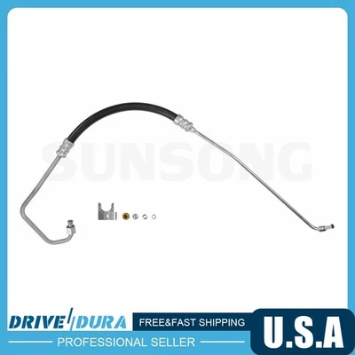 Conjunto de manguera de línea de presión de dirección asistida para Ford F-100 F-250 1973 1974 3,9 L Foto 1 de 4