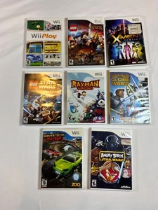 Lote 8 Videojuegos Wii Story Adventure Lego X Men Angry Birds Star Wars SIN PROBAR - Imagen 1 de 18