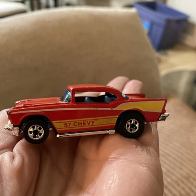 Chevy Hot Wheels 57’ 1976 Red Blackwall - Hecho en Hong Kong en muy buen estado+ Foto 1 de 4