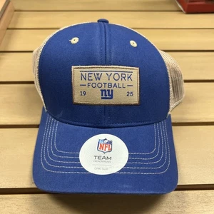 NFL New York Giants Creek Hat: Team Logo Adjustable Baseball Cap NWT - Picture 1 of 3
