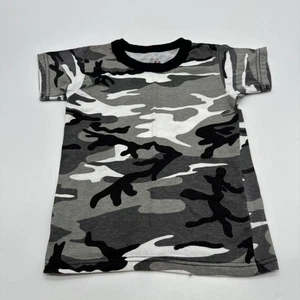 Rotmco Kids T-Shirt Youth Boys XS Camouflage …#29966 - Picture 1 of 7