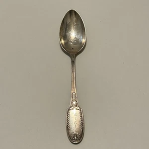 Antique 1919 Alvin Sterling Silver Teaspoon 6" Flatware 23g Engraved 925 - Picture 1 of 9