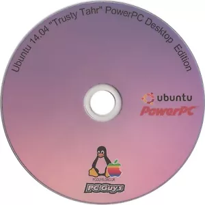Ubuntu 14.04 Trusty Tahr PowerPC Server DVD Apple Mac G4 G5 iMac - Picture 1 of 1