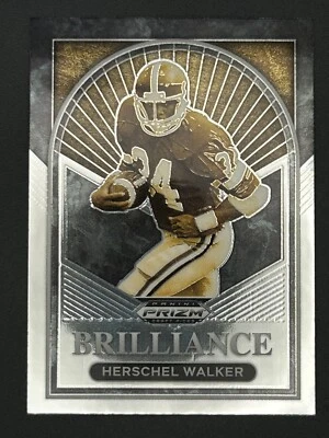 2023 Panini Prizm Draft Picks Brilliance- Herschel Walker #BR-14 - Image 1 of 2