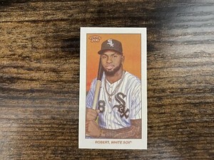 2022 Topps 206 Wave 3 Luis Robert Drum Back /5 SSP White Sox