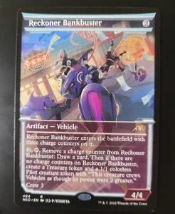 Reckoner Bankbuster (Vitrina) 404 Magic The Gathering Kamigawa: Neon Dynasty (NEO) Raro Casi Nuevo - Imagen 1 de 2