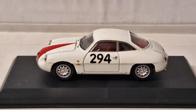 Alfa Romeo Giulietta SZ Fornovo Monte Cassino 1962 #294 Bang 1/43 - Photo 1/4