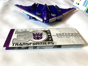 Transformers, 2014 Dreadwing Decepticon with instruction booklet. - Bild 1 von 8