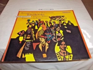 TCHAIKOVSKY-CAPRICCIO ITALIEN-BERNSTEIN/NEW YORK PHIL MS 6258 VG+/VG+ VINYL LP - Picture 1 of 2