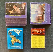 1979 TOPPS “THE BLACK HOLE” COMPLETE 88 CARD VINTAGE SET WITH WRAPPER & CASE