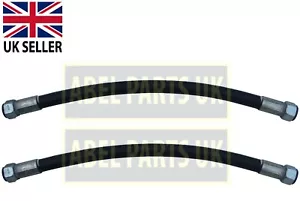 JCB PARTS - TUBO FLESSIBILE 1/2BSP 430MM SET DI 2 PZ. (PARTE N. 613/04100) - Foto 1 di 3