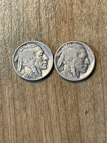 1934PD Buffalo Nickels Cover