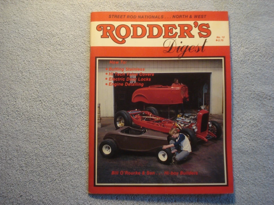 Rodder's Digest 1984 Spring #12 Classic Hot Rod Modified Custom Cars & Trucks - Image 1 of 1