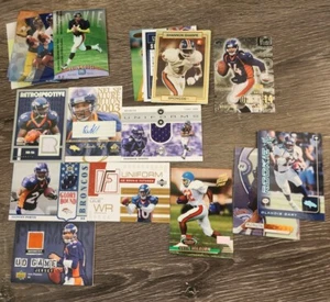 Vintage 29 BRONCOS Lot RCs 1st Day #'d Auto Jersey HALL OF FAMERS Shannon Sharpe - Imagen 1 de 10