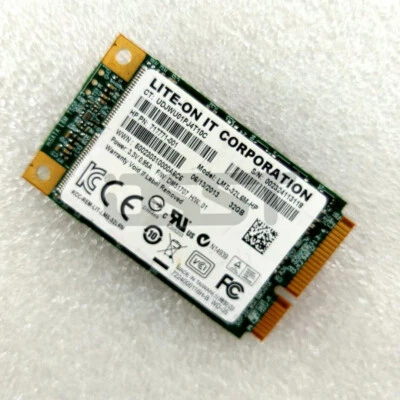 Lite-On HP 717771-001 LMS-32L6M-HP 32GB Mini PCI-e MSATA SSD Solid State Drive  - Bild 1 von 2