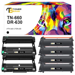 DR630 Drum TN660 Toner Compatible With Brother HL-L2360DW L2300D DCP-L2540DW lot - Picture 1 of 24