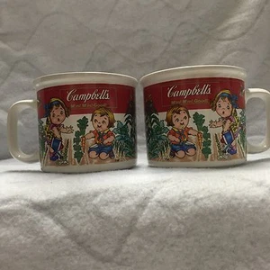 CAMPBELLS ZUPPA BAMBINI CIOTOLE / TAZZE 2 WESTWOOD 1993 - DA COLLEZIONE!!! - Foto 1 di 9