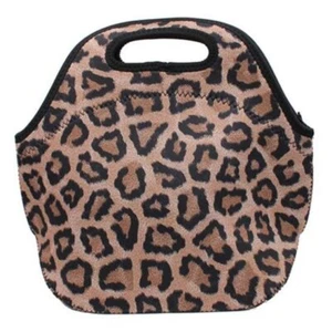 Leopard Lunch Bag Tote - Picture 1 of 2
