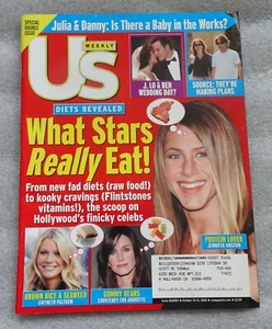 WHAT THE STARS EAT DIET REVEALED US WEEKLY MAGAZINE OCT 14-21,2002, ISSUE 400/40 - Picture 1 of 8