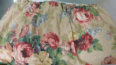 Ralph Lauren PAGODA редкая полная кровать юбка-100% хлопок-1990-х новый из старых запасов-США - Изображение 1 из 4