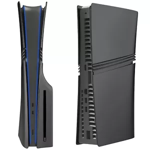 Exclusive Premium Plates for PS5 Pro Faceplates Disc Version - Midnight Black - Picture 1 of 5