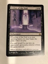 MTG - Magic The Gathering - Guildpact - 1x Leyline of the Void - NM (3353)