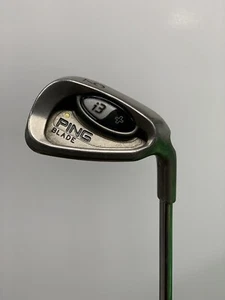 Ping I3+ Blade 9 Iron / Yellow Dot / Stiff Steel Shaft / Right Handed - Picture 1 of 5