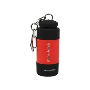 Mini Lámpara LED Linterna USB Bolsa Llavero Recargable Rojo - Imagen 1 de 9