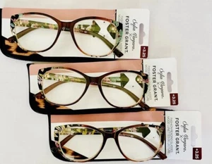 3 Pk 3.75 FOSTER GRANT Sofia Vergara SUSAN Berry READING GLASSES FGSV 23 603 - Picture 1 of 9