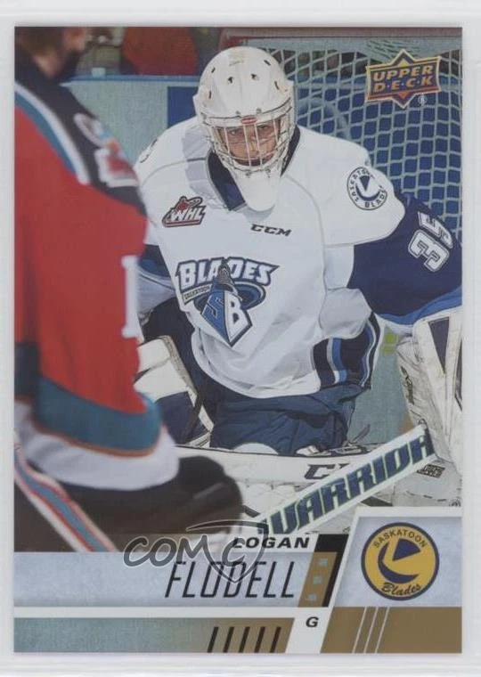 2017-18 Upper Deck CHL Rainbow Logan Flodell #173 - Image 1 of 2