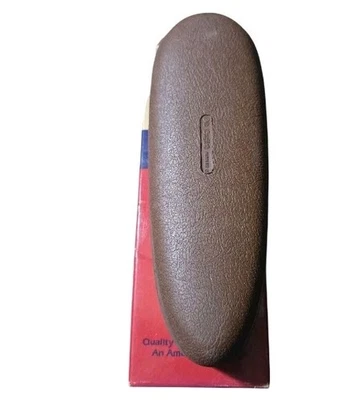 Pachmayr recoil pad Decel. Old Eng. model 752B-L-1-LE-BN P/N 01402 large, New  - Image 1 of 4