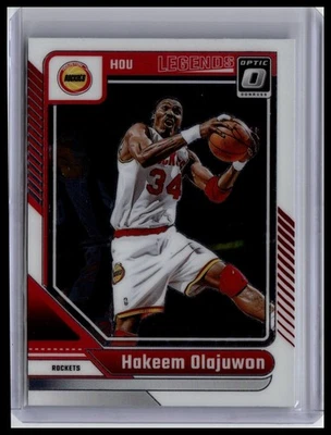 Donruss Optic #249 2024-25 Hakeem Olajuwon Foto 1 de 2