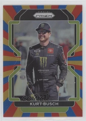 2022 Panini Prizm Rainbow Prizm /24 Kurt Busch #44 - Image 1 of 2