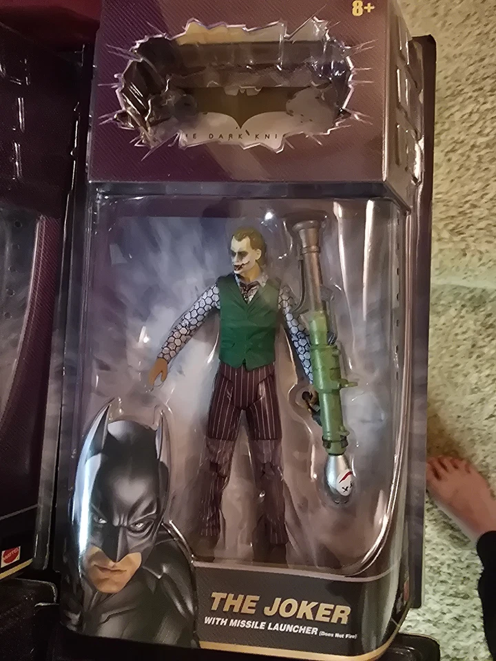 Mattel Movie Masters Dark Knight series 1 Batman Dark Knight - NEW joker - Image 1 of 1