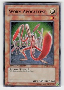 Hidden Arsenal #HA01-EN017 Worm Apocalypse 1st Edition - Picture 1 of 2