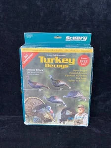 Vintage Scery Foto realistischer Hühner & Jake Türkei aufblasbarer Köder ultimative Herde K2 - Bild 1 von 10